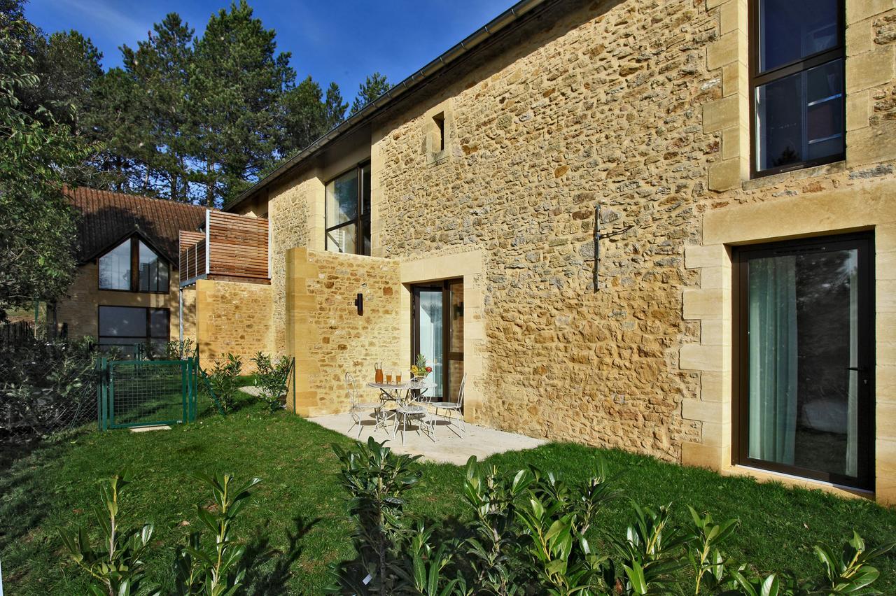 Les Jardins Du Porche Aparthotel Sarlat-la-Canéda Exteriör bild