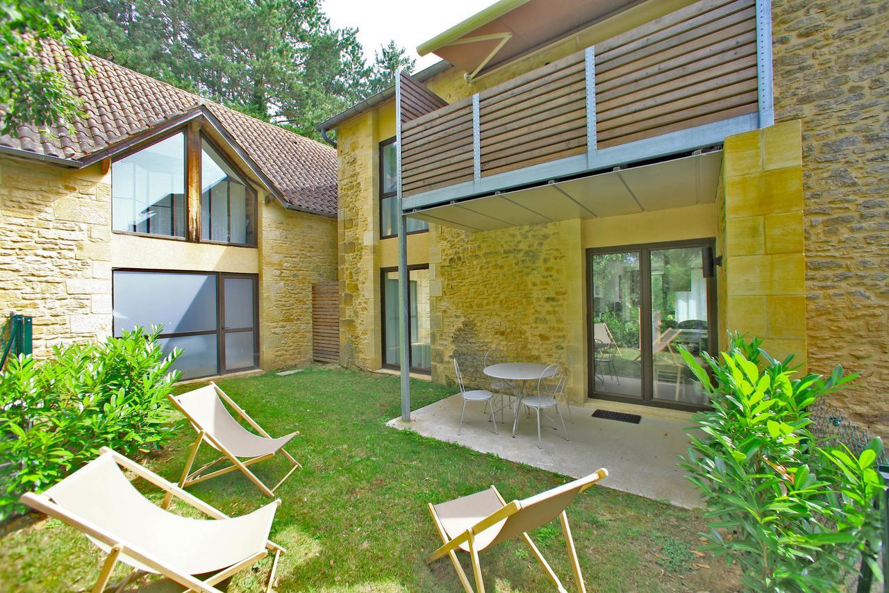 Les Jardins Du Porche Aparthotel Sarlat-la-Canéda Exteriör bild