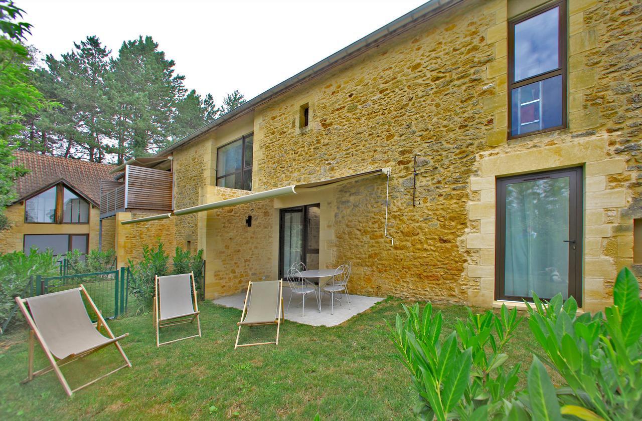 Les Jardins Du Porche Aparthotel Sarlat-la-Canéda Exteriör bild