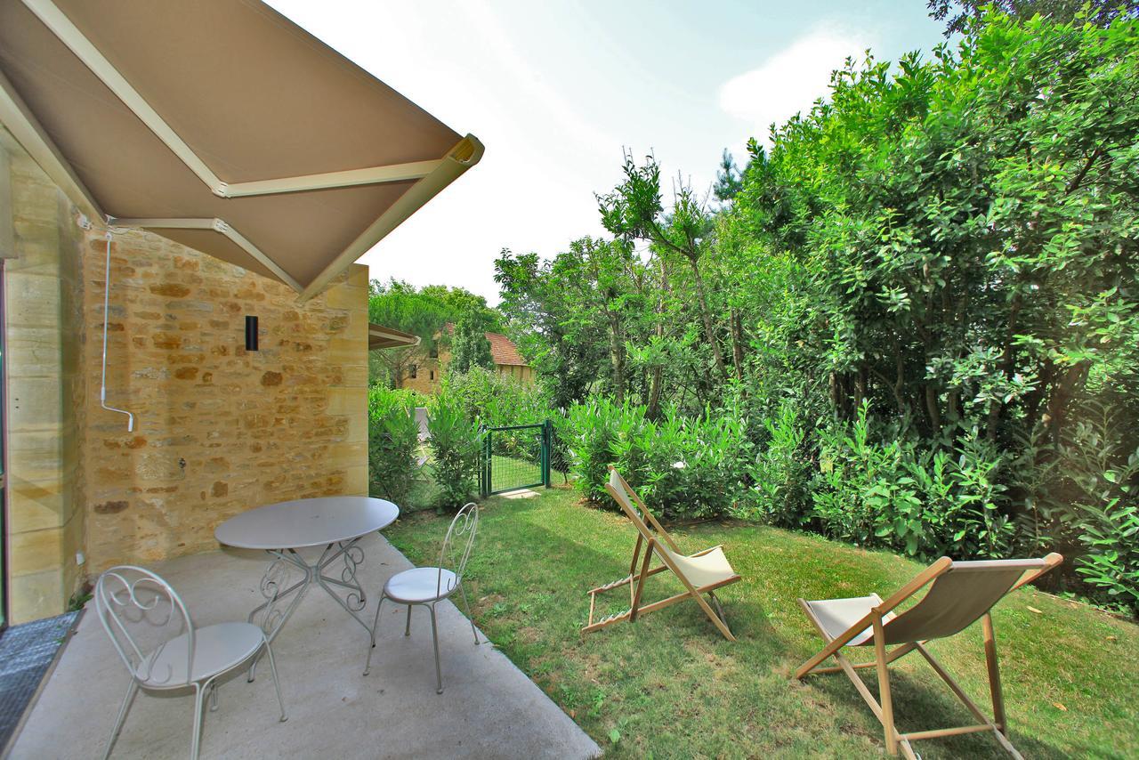 Les Jardins Du Porche Aparthotel Sarlat-la-Canéda Exteriör bild